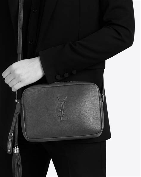 ysl lou camera bag smooth leather|ysl lou camera bag celebrities.